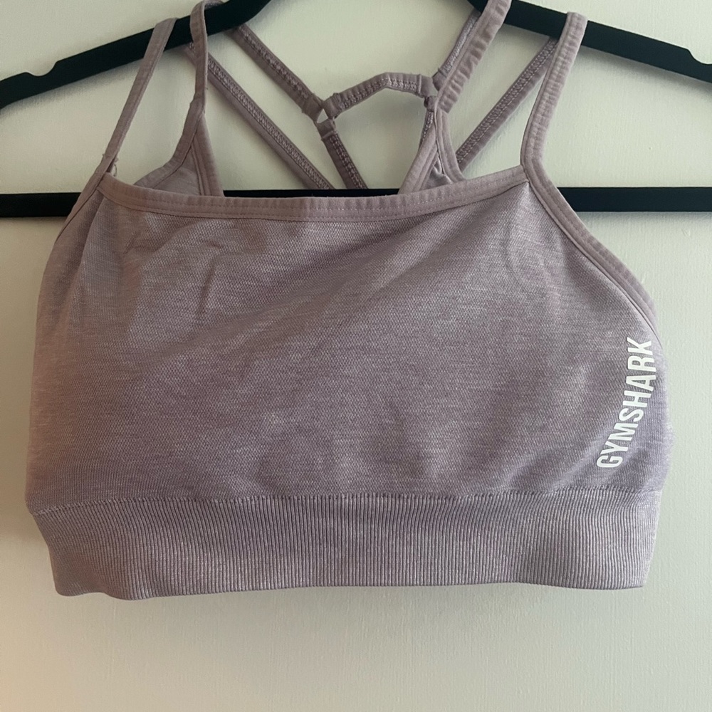Gymshark Adapt Marl Sports Bra Purple
